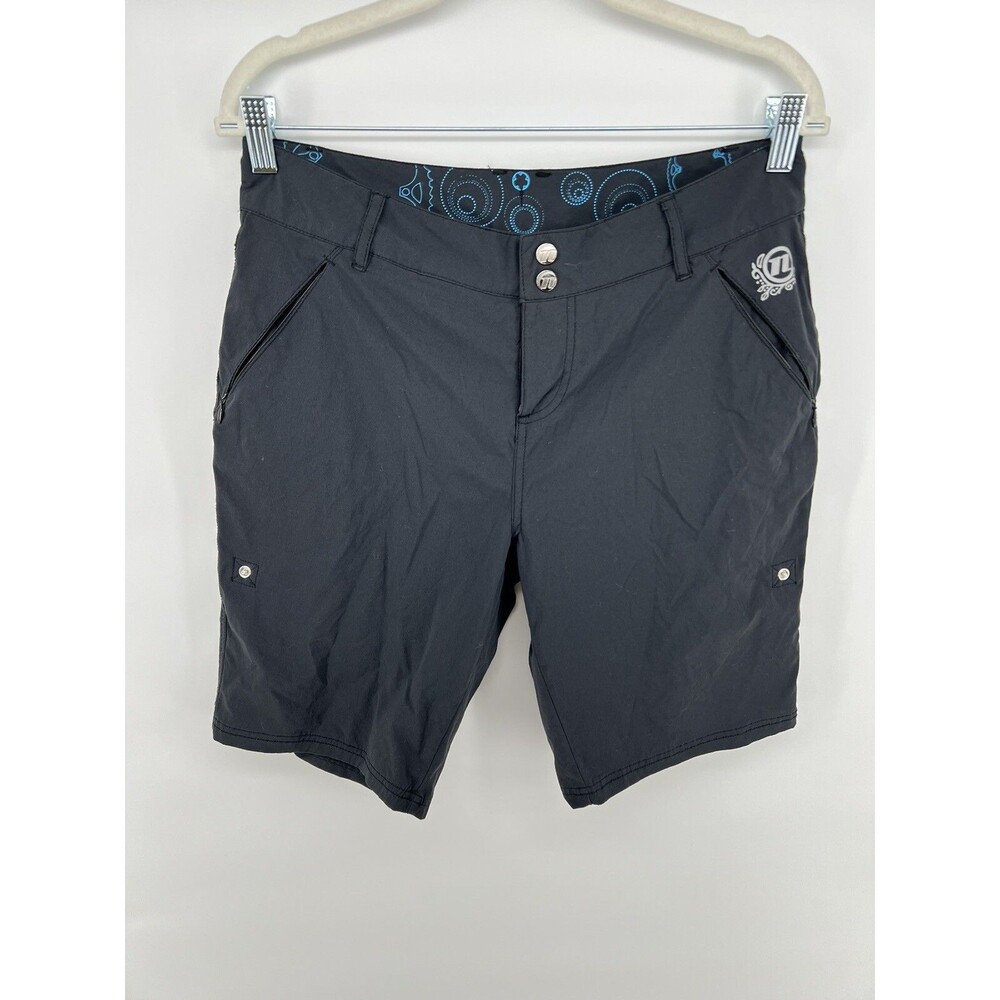Novara Men's Unpadded Nylon Shorts Black SIZE Small #K